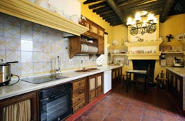 fantastica cocina casa rural en Ronda
